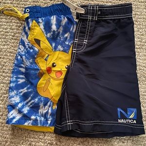 2 pairs of Boys Swim trunks